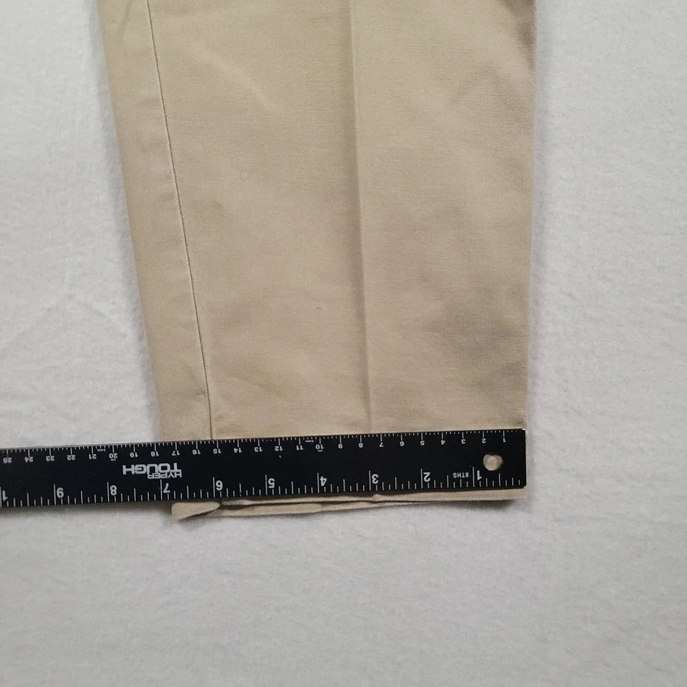 Levi's XX Chino Standard Taper Pants Mens 38x34 Khaki Solid Tapered Cotton Blend